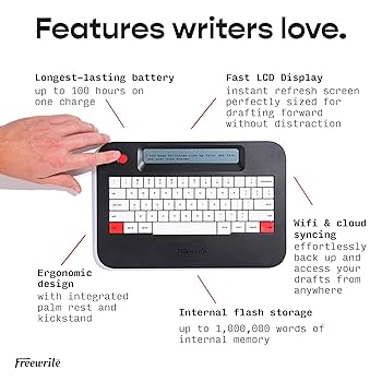 【ほぼ新品】Free write alpha Amazon.com : Freewrite Alpha | Distraction-Free Word